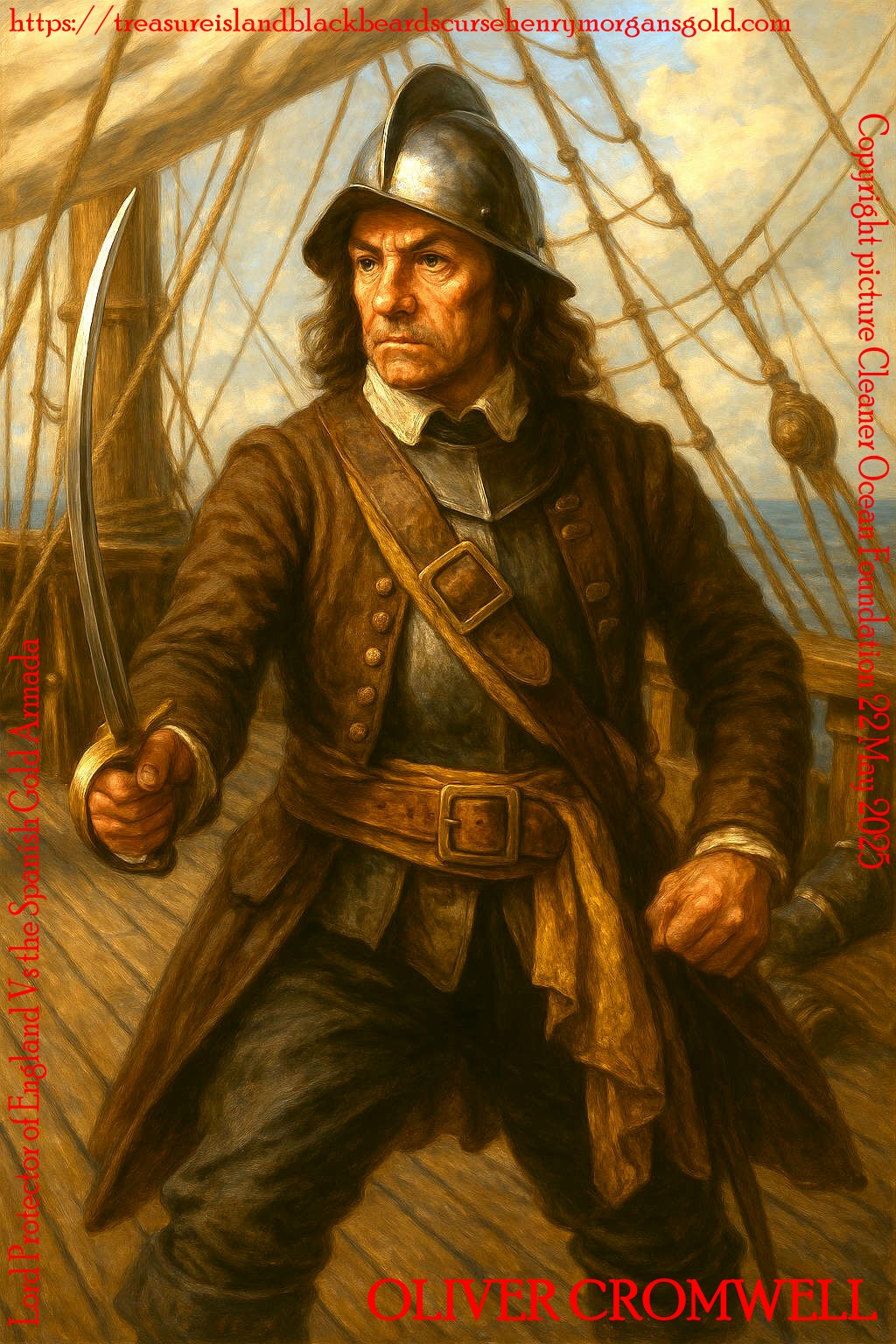 Morgan arrived at Barbados in 1655 as a junior officer in Oliver Cromwells forces and took part in the unsuccessful attack on Santo Domingo before taking Jamaica from the Spanish, a then largely undeveloped but strategically positioned island with a large natural harbour. Life on Jamaica was hard, with diseases such as yellow fever and attacks on the British by Maroons (runaway slaves), yet Morgan survived.